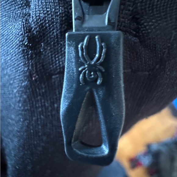 SPYDER  Active/Sport Quarter Zip Black Active wear top Men's XXL - Picture 6 of 6